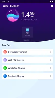 Omni Cleaner android App screenshot 6